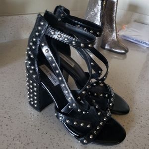 Steve madden block heel stud heels